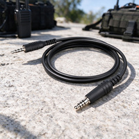 Kabel Raytalk OEM/ODM yang Dapat Disesuaikan dengan Konektor Adaptor Nexus 3.5S4 NX1 untuk Radio Walkie Talkie