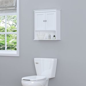 Meuble de salle de bain Mino Kesper, <span class=keywords><strong>armoire</strong></span> murale avec <span class=keywords><strong>2</strong></span> <span class=keywords><strong>portes</strong></span>, étagère ouverte, <span class=keywords><strong>armoire</strong></span> <span class=keywords><strong>à</strong></span> <span class=keywords><strong>pharmacie</strong></span> - Product Image 5