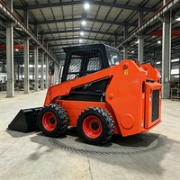 Chargeuse compacte diesel personnalisée de 23 kW 25 CV, 0 à 8 km/h, pour équipement de palettisation