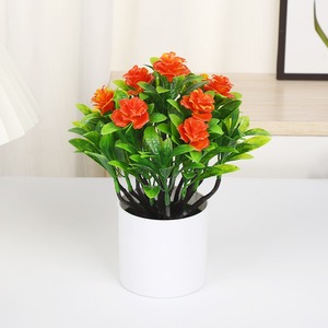 Vente en gros d'ornements de simulation de camélia bonsaï d'intérieur en plastique <span class=keywords><strong>fausse</strong></span> <span class=keywords><strong>fleur</strong></span> pour les mariages et autres occasions d'<span class=keywords><strong>Amazon</strong></span> - Product Image 3