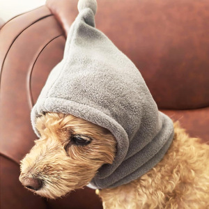 Gorro con orejas de lana Polar a la moda <span class=keywords><strong>2026</strong></span>, accesorios para mascotas de gama alta para perros y gatos, gorro de verano con visera - Product Image 4