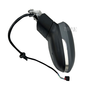 Conjunto de Espejo Retrovisor para Volkswagen Golf Mk8, Espejo Esférico Calefactable, Lado Izquierdo, Material ABS - Product Image 2
