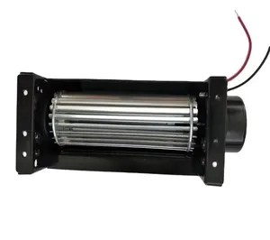 30 mét đường kính DC 12V 24V dòng chảy xuyên Fan 100 mét chiều dài thông gió làm mát tiếp tuyến Fan Blower