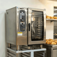 Équipement de boulangerie professionnel, machine à cuire haute efficacité, four à convection électrique pour la fabrication de pain et de gâteaux, four à pommes de terre cuites au four