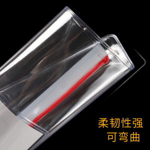 Deli Zipper Bag A5 Transparent Document Storage File Organizer Office Stationery Bag Rectangle Shape Neatening Travel Use - Product Image 4
