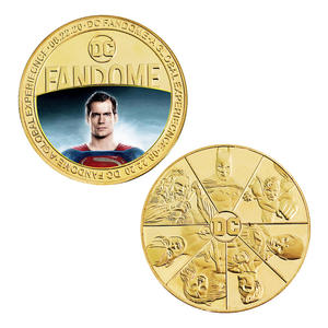 10 Monedas Conmemorativas de Metal de la Liga de la Justicia con Temática de Personajes de Películas de Marvel, Regalos Coleccionables - Product Image 3
