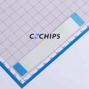 FFC-1.0-16-100-A-4-8 FFC Cable (Flexible Flat Cable) P=1mm Connector 16P 1mm 0.3mm Non-Inverting - Product Image 2