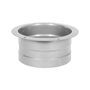 Conector de conducto de ventilación de aire Brida de hierro Tubo recto Conector de conducto de metal Marca TUOSHENG Fácil instalación para sistema de refrigeración de calefacción - Product Image 4