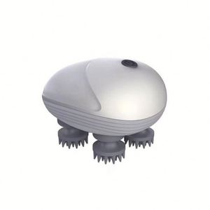 High Quality Eco-Friendly Handheld Scalp Massager Custom Logo Silicone <b>Smart</b> Head Spa Massage Rotatable Massage Heads for - Product Image 2