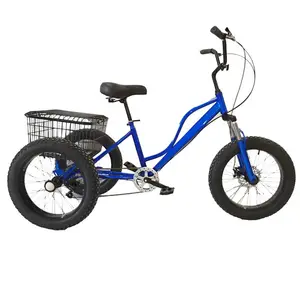 Tricicli per adulti all'ingrosso bicicletta a 3 ruote in vendita nelle filippine trike a pedale per bici per adulti a 3 ruote