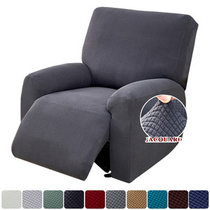 4 pièces Jacquard élastique Stretch inclinable housse de canapé lavable <span class=keywords><strong>fauteuil</strong></span> monoplace housse meubles protecteur Anti-poussière - Product Image 2
