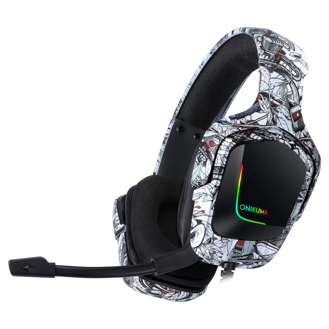 Factory Direct Sales Ancreu High Quality Onikuma K20 New Styles Gaming Headset With Microphone for PC Xbox One PS4