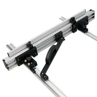 Barre de scie sur table haute performance de marque WNEW T-Track et piste d'onglet Tables de toupie personnalisables pour le bricolage et tables d'outils pour le travail du bois
