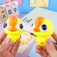 Duck Pop-eye Wink Squeeze Fidget Stress-relief Cartoon Squeeze Staring-cute Pet Mini Doll Venting Toy