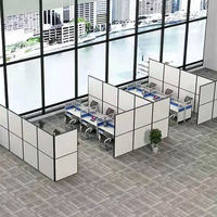 XTPW-005 Cloison de Séparation Mobile Personnalisée en Usine pour Bureau, Écran de Bureau Amovible