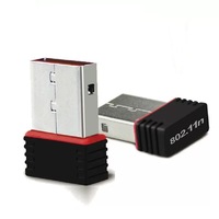 Adaptateur WiFi USB sans fil 150 Mbps avec antenne, mini carte réseau PC, dongle WiFi LAN, récepteur Ethernet LF-802EUS RTL8188FTV/ETV/EUS