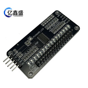 Carte de commande LED PCA9685, contrôleur PWM 16 canaux, interface I2C, type de montage sur circuit imprimé - Product Image 5