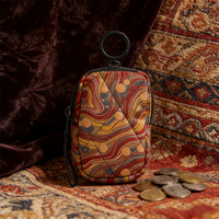 Porte-monnaie matelassé mini personnalisé en sublimation, haute qualité, mignon, pour pièces de monnaie, avec fermeture éclair en nylon pour rouge à lèvres