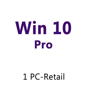 Подлинный Win 10 профессиональная Лицензия розничный ключ Win 10 Pro ключ 100% онлайн-код ключа активации 1PC Win 10 Pro