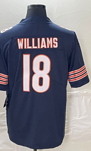 Camiseta de Fútbol Americano para Hombre, Número 18 Caleb Williams/15 Rome Odunze/4 Swift/Keenan Allen/2 D.<span class=keywords><strong>J</strong></span>. Moore/Walter Payton Adultos - Product Image 5