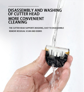 Les lames de <span class=keywords><strong>fondu</strong></span> de remplacement électriques rechargeables sans fil professionnelles fanent les tondeuses - Product Image 3