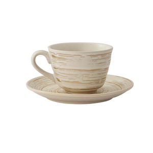 Taza de cerámica espiral en relieve Retro japonés <span class=keywords><strong>2023</strong></span>, nueva tendencia, de cerámica y Juego de platillos taza de café, tazas y platillos de té - Product Image 6