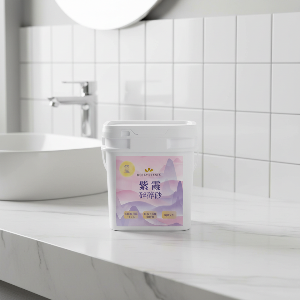 Woody Plant PC04-0018 High-Performance Mineral Cat Litter | 99% Dust-Free, Fast Clumping, Odor Contr