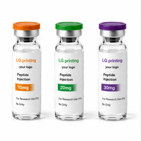 Étiquette personnalisée pour flacon, autocollant pour petite bouteille de médicament avec adhésif imperméable, impression d'emballage pharmaceutique
