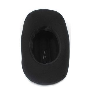 Chapeaux de haute qualité 100% laine d'Australie 180 grammes couleur gris pour hommes et femmes - Product Image 5