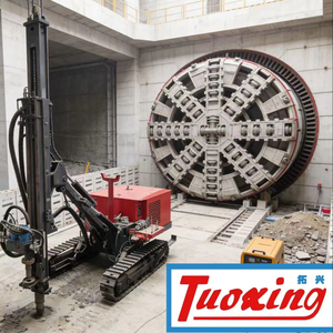 Equipo de perforación DTH KP-5 de alta fuerza de impacto, accionado por diésel, para minería de piedra sobre orugas. - Product Image 1