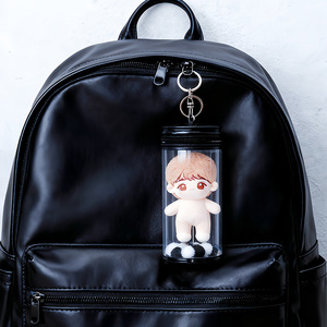 Custom Outdoor <b>Transparent</b> PVC Itabag Portable Travel Plush Doll Storage <b>Bag</b> Trendy Kids & Doll Display <b>Bag</b> - Product Image 5