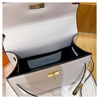 Tas Selempang Wanita Kulit PU, Tas Tangan Fashion Merk Klasik