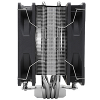 Refroidisseur de processeur Thermalright AX120 R SE PLUS, double ventilateurs PWM de 120 mm, 4 caloducs AGHP, compatible LGA1700 1851 AM5 AM4 universel