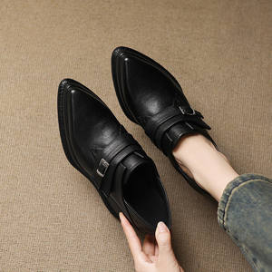 <b>Chinese</b>-made Autumn and Winter Unisex High Heels Are Selling Well. High-end Comfortable Designer <b>Shoes</b> with Cow Leather Upper - Product Image 1