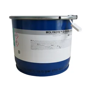 Molykote D-10-gbl Graphite Antifriction Coating Grease For Piston Gray Black 5kg/can