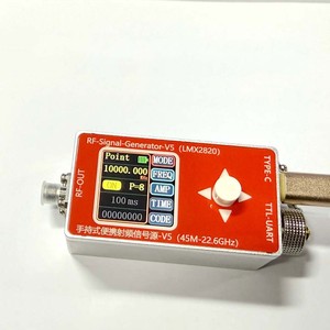 Fuente de señal <span class=keywords><strong>RF</strong></span> portátil V5 45MHz-22,6 GHz con generador de señal de salida de onda sinusoidal de alta frecuencia de modulación - Product Image 2