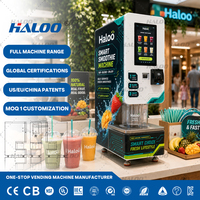 Fabricante Haloo, Máquina Expendedora de Batidos, Máquina Expendedora de Smoothies Frescos, Máquina Expendedora de Smoothies de Proteínas