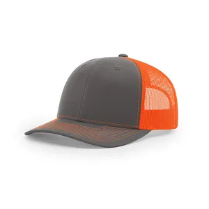 Topi bisbol jaring olahraga kustom topi jala 6 Panel topi Trucker 112 dewasa Richardson anak dengan Logo kustom