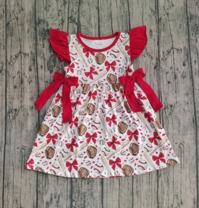 Vestido sin mangas transpirable hasta la rodilla con estampado floral de conejo azul de Pascua para bebé niña GSD3452 RTS al por mayor - Product Image 3