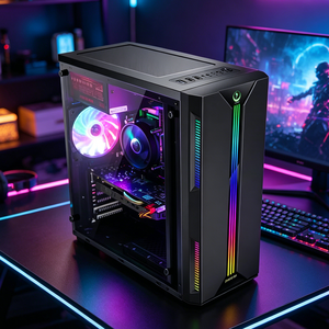 คอมพิวเตอร์ตั้งโต๊ะเล่นเกม NZPAL ลดราคาพิเศษ Intel Core I7/i5 แรม 32GB DDR4 SSD 1TB การ์ดจอแยก สำหรับใช้งานธุรกิจ - Product Image 3