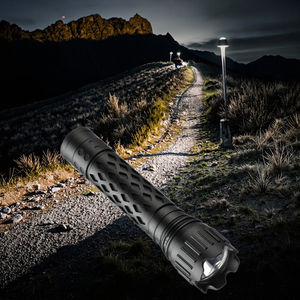 ZOOMFIRE Alliage d'aluminium IP65 Étanche De Poche LED Lampe De Poche Vélo <span class=keywords><strong>Camping</strong></span> Tactique Type-C USB De Charge ZF001 - Product Image 1