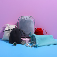 Sac d'emballage de bijoux en velours cadeau