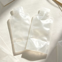 Pochette alimentaire transparente personnalisée de forme spéciale pour emballage de boissons électrolytiques et jus de sport