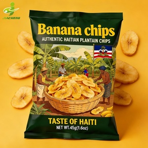 Sachets d'emballage alimentaire personnalisés imprimés pour snacks, pochettes souples vides en plastique, aluminium et Mylar pour chips de pommes de terre et bananes - Product Image 2