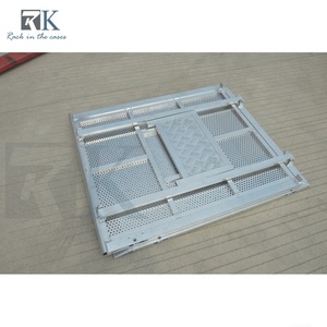 Barrera Plegable de Aluminio para Control de Multitudes en Festivales de Música, Modular y Desmontable - Product Image 6