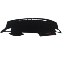 Housse de protection antidérapante pour tableau de bord de voiture pour Honda Civic 2016-2019, accessoires décoratifs pour tableau de bord automobile, tapis de tableau de bord