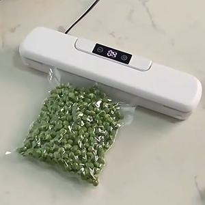 เครื่องซีลถุงแบบพกพา ยอดขายดีที่สุด เครื่องซีลสูญญากาศขนาดเล็กอัจฉริยะ สำหรับซีลอาหารในครัว อาหารเปียก - Product Image 1