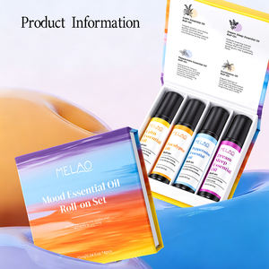 Galentines- & Valentinstagsgeschenke für Sie, Mutter, Ehefrau: Beauty & Calm Ölroller, Ätherische Öle Roll-on Set, Selbstpflege-Geschenke für Frauen - Product Image 1