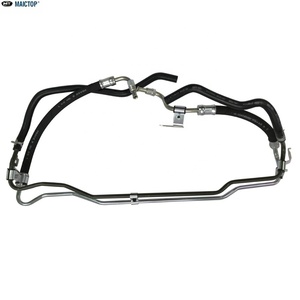 MAICTOP 44410-0K050 Crémaillère <span class=keywords><strong>de</strong></span> <span class=keywords><strong>direction</strong></span> assistée haute pression, état neuf, acier, pour HILUX VIGO KUN25, <span class=keywords><strong>tuyau</strong></span> <span class=keywords><strong>de</strong></span> <span class=keywords><strong>direction</strong></span> à haute pression - Product Image 2