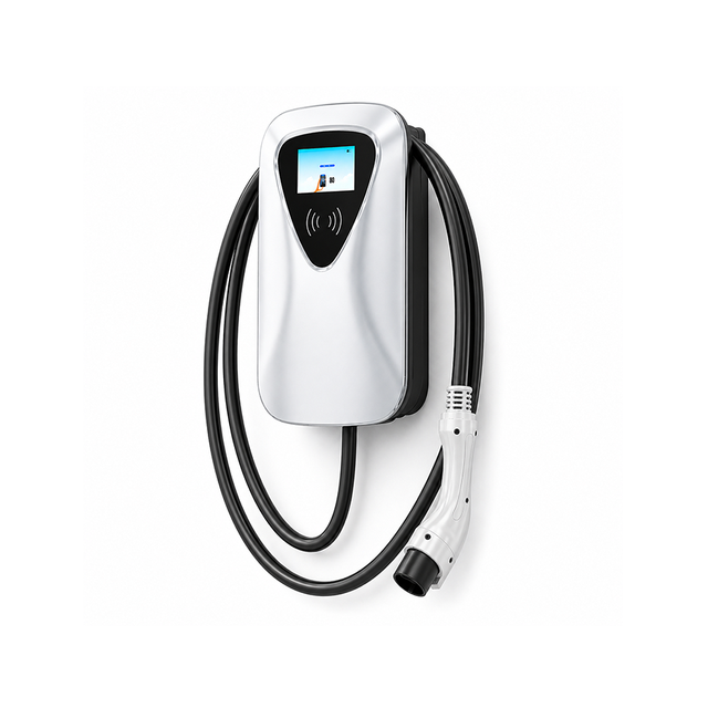 Wallbox 7kW DC New EV Charger Smart Home Charging Station with LCD Display and Multiple Protection